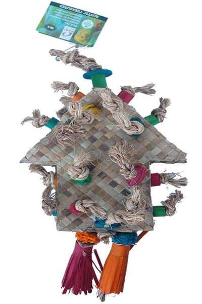 CASITA DE FORRAJE HARI COLORES 42.0X17.0X3.0CMS