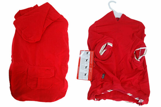 JERSEY C.CAPUCHA ROJO XL