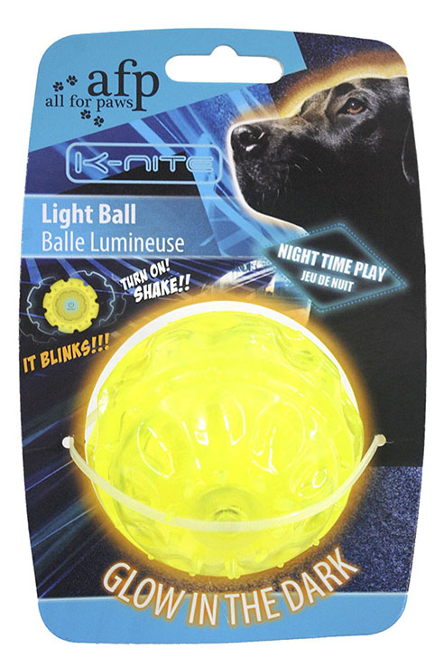 PELOTA 7.5CMS KNITE ILUMINADO