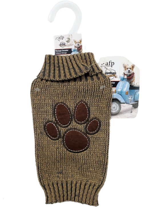 JERSEY XS-20.3CMS MARRON PLATA