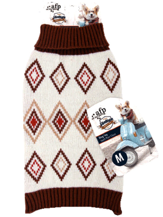 JERSEY M-30.5CMS MARRON DIAMANTE