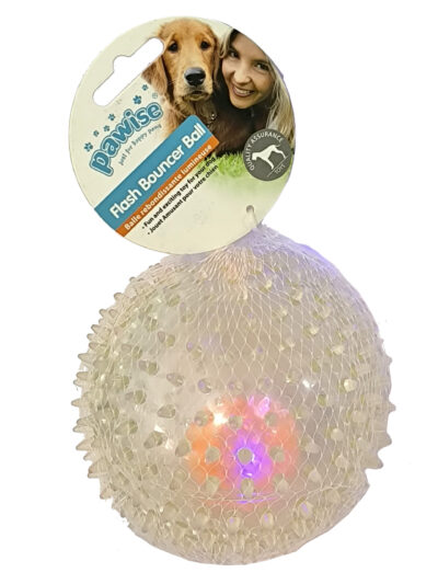 PELOTA ESPINOSA FLAH 12CMS PAWISE