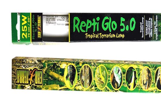 REPTIGLO 5.0 T8 75CMS 25W FLUORESCENTE