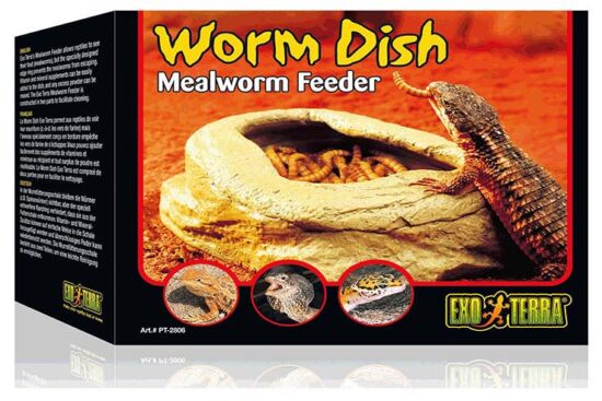 COMEDERO PARA INSECTOS 14X9X3.5CMS