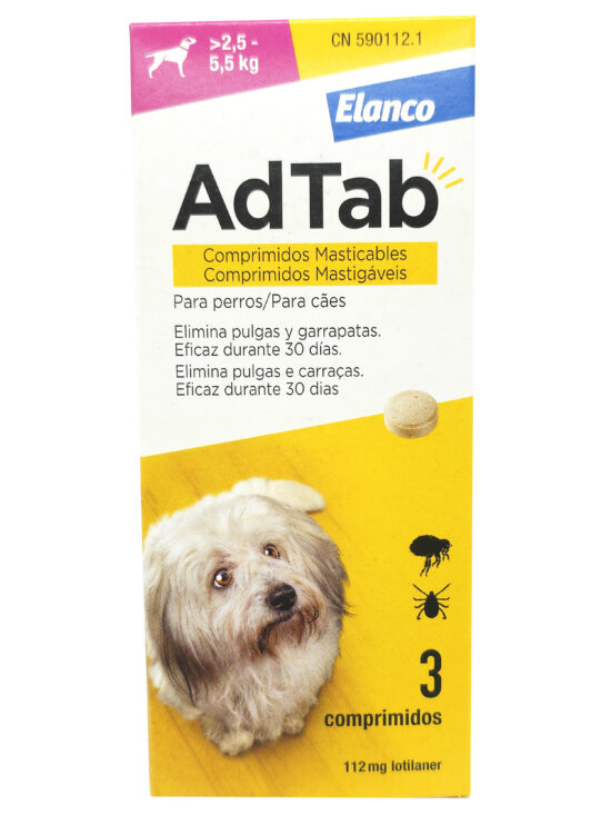 ADTAB DOG 112MG 2.5-5.5KG 3 COMP