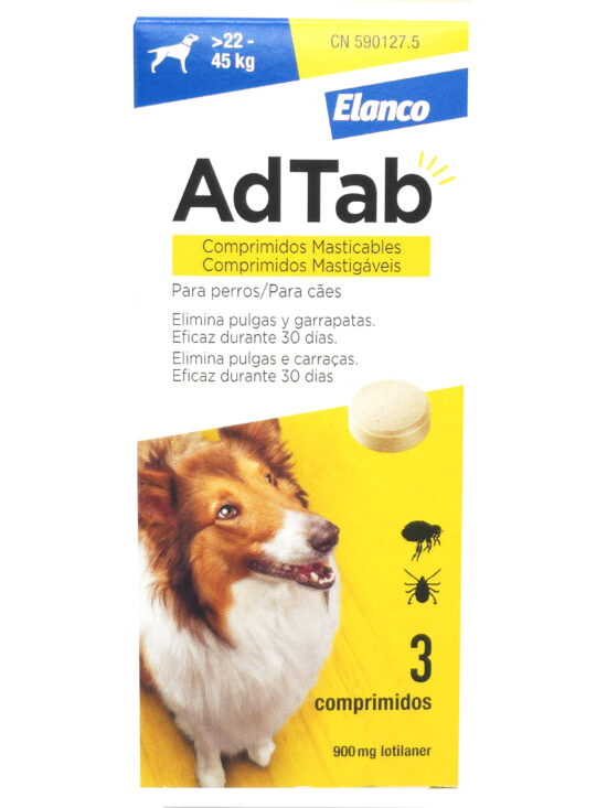 ADTAB DOG 900MG 22-45KG 3 COMP