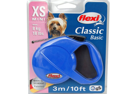 FLEXI MINI AZUL XS CLASSIC BASIC 3mt 8Kg