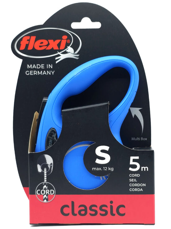 FLEXI NEW CLASSIC S AZUL 5MT CORDON