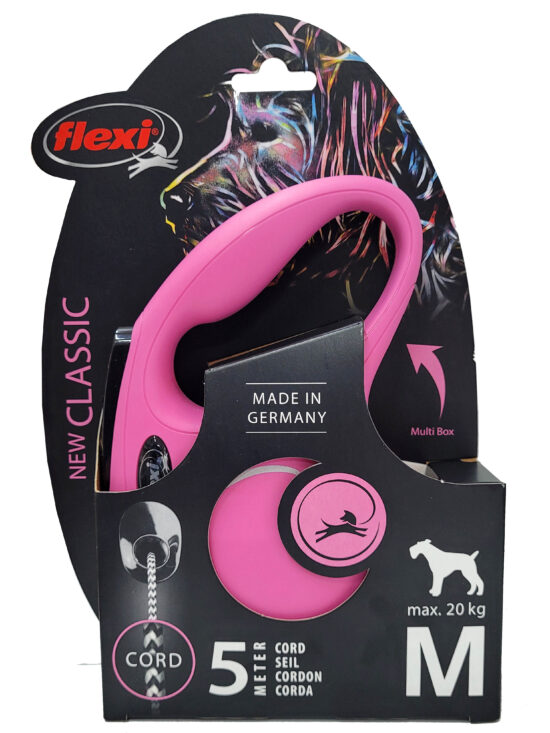 FLEXI NEW CLASSIC M ROSA 5MT CORDON