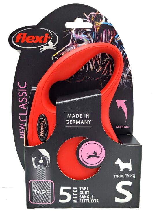 FLEXI NEW CLASSIC CINTA S ROJO 5M 15KG