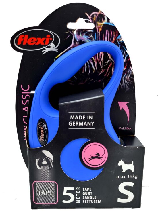 FLEXI NEW CLASSIC CINTA S AZUL 5M 15KG