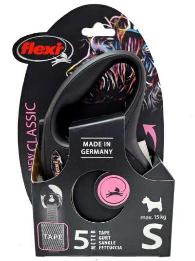 FLEXI NEW CLASSIC S CINTA 5M NEGRO