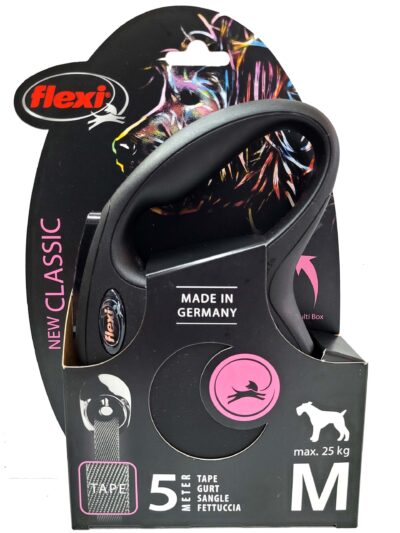 FLEXI NEW CLASSIC M NEGRO 5MT CINTA