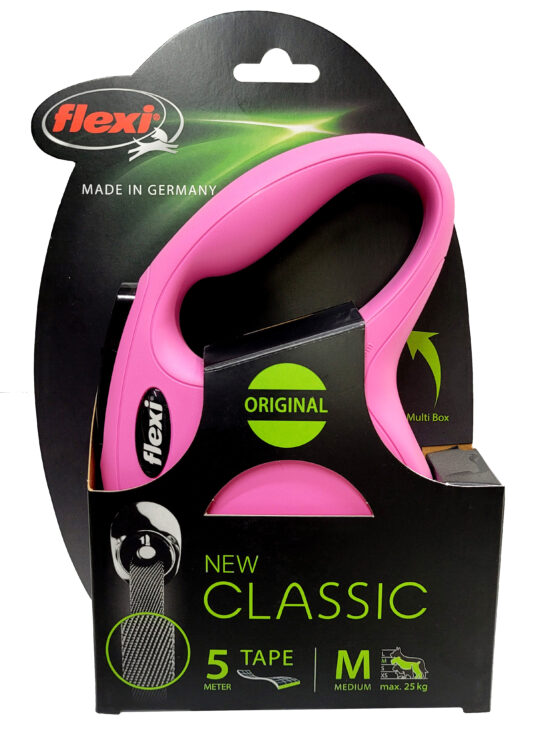 FLEXI NEW CLASSIC M ROSA 5MT CINTA