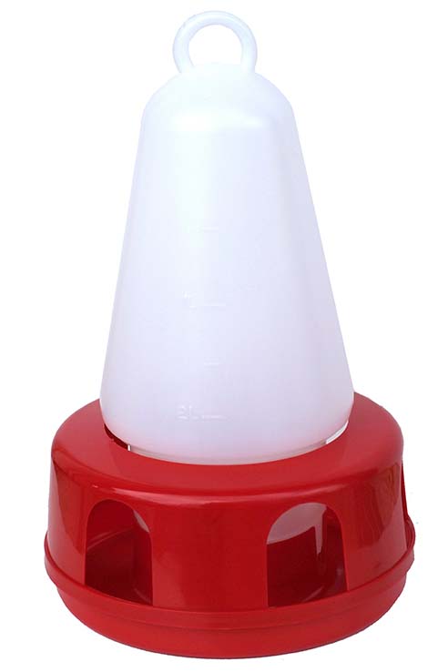 BEBEDERO PALOMAS/AVES CON PROTECCION 3L 23.0øX37.0CMS
