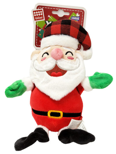 PAPA NOEL PELUCHE GIGWI 19CMS
