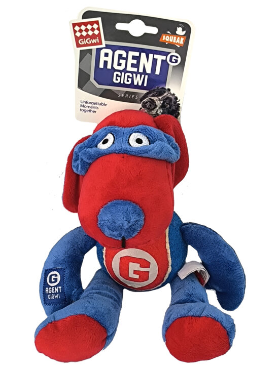 GIGWI AGENTE PELOTA TENIS PERRO 25CMS