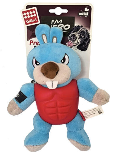GIGWI HEROE ARMADURA CONEJO 22CMS