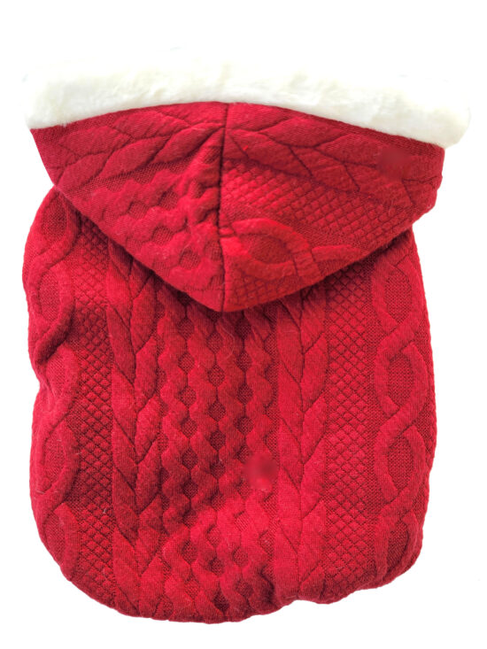 ABRIGO COSY 35CMS ROJO