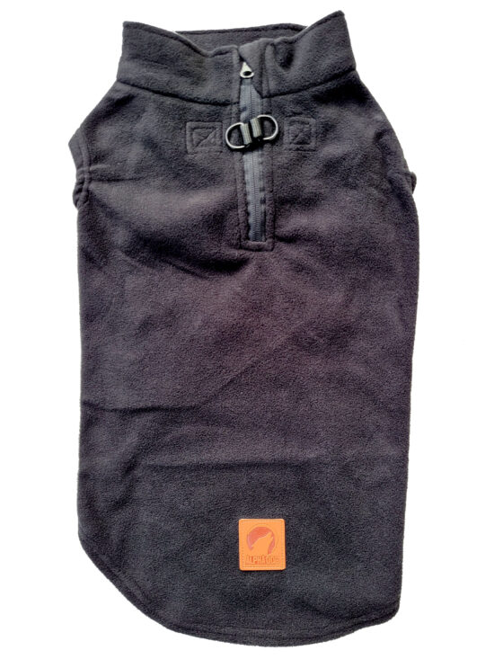 ABRIGO POLAR 40CMS NEGRO