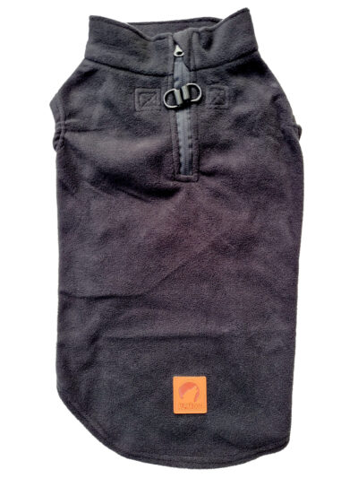 ABRIGO POLAR 40CMS NEGRO