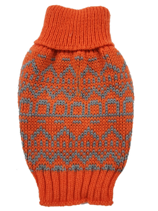 JERSEY PUNTO CHEVRON NARANJA 25CM