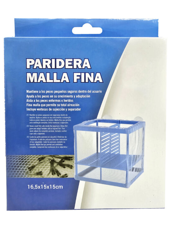 PARIDERA DE MALLA FINA 16.5X15.0X15.0CMS