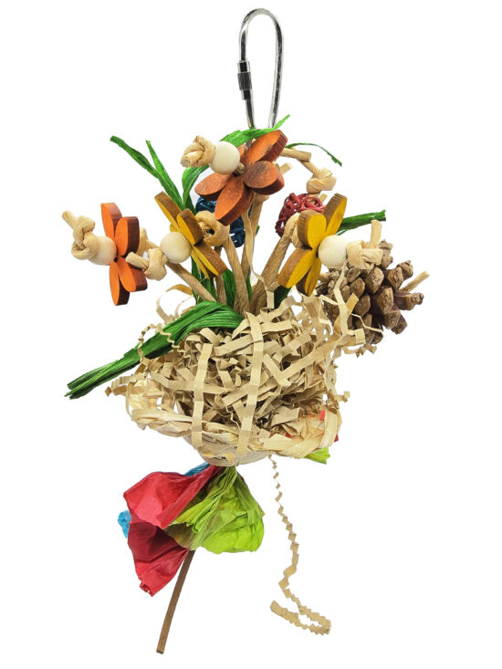 JUGUETE AVES SOMBRERO COLOR 14CMS