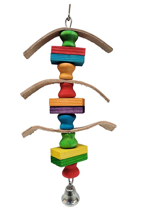 JUGUETE CUENTAS CUERO 25 CMS