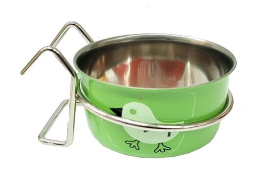 COMEDERO COLGAR CON GANCHOS 200ML 8.5øX4.5CMS