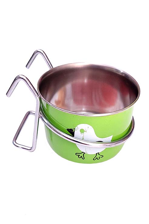 COMEDERO CON GANCHO 320ML 5.0X10.0øCMS