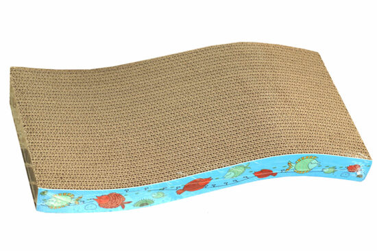 RASCADOR PECES COLORES 45X22X10CMS
