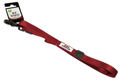 CORREA XTDOG ROJO 20MMX120CMS