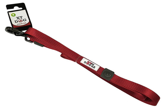 CORREA XTDOG ROJO 20MMX120CMS