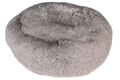 CUNA FURR REDONDA MARRON 50X50X18CMS