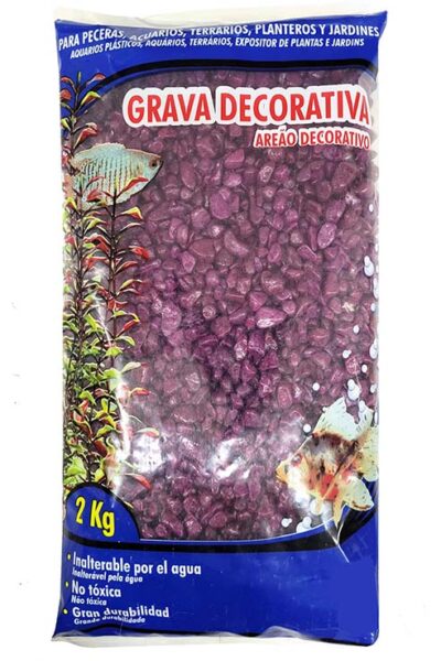 GRAVA VIOLETA 7MM PREMIUM 2KG