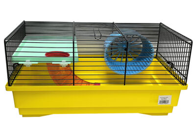 JAULA HAMSTER GIRALD 1 PISO 40X25.5X22CMS