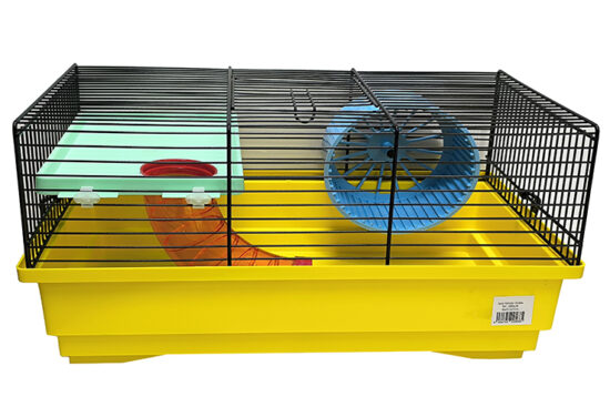 JAULA HAMSTER GIRALD 1 PISO 40X25.5X22CMS