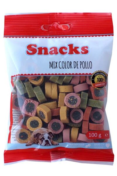 MIX COLOR POLLO 100G PREMIOS