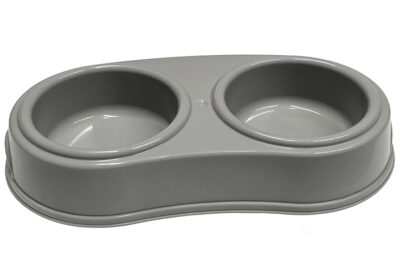COMEDERO DOBLE 30X17X6CMS 1L