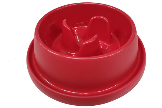 COMEDERO ANTIGLOTONERIA SLOW FOOD PLASTICO 31.5X9.5X12.0CMS