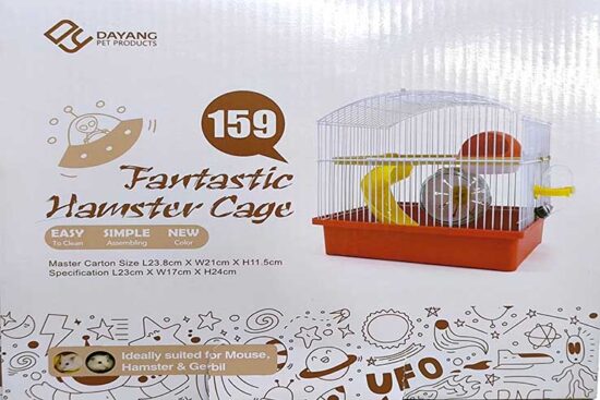 PLAYGARDEN JAULA HAMSTER MET CURVA PEQ