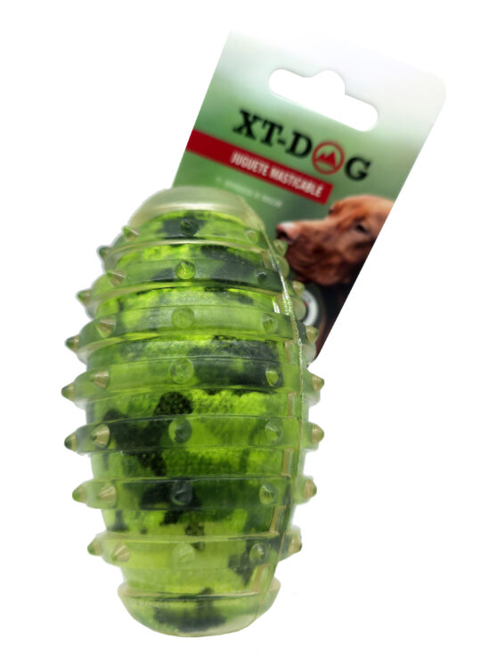 JUGUETE XL DOG MILITAR RUGBY 10CMS