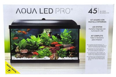 AQUALED PRO 45 KIT 57.7X29X34.7CMS NEGRO