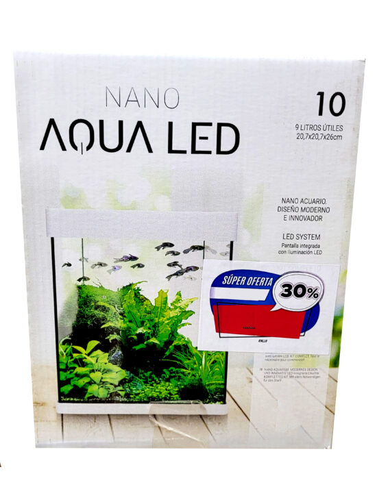 AQUALED NANO KIT LITE 10L ACUARIO