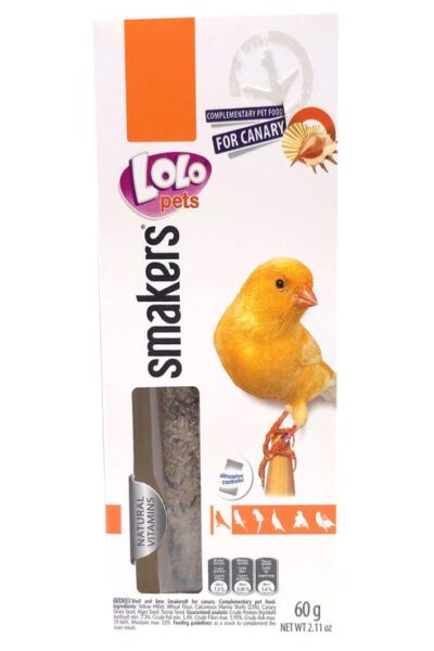 BARRITA CANARIOS FRUTA CONCHAS 60G 2UNDS