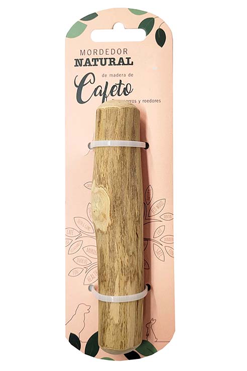 MORDEDOR CAFETO MADERA S 14CMS