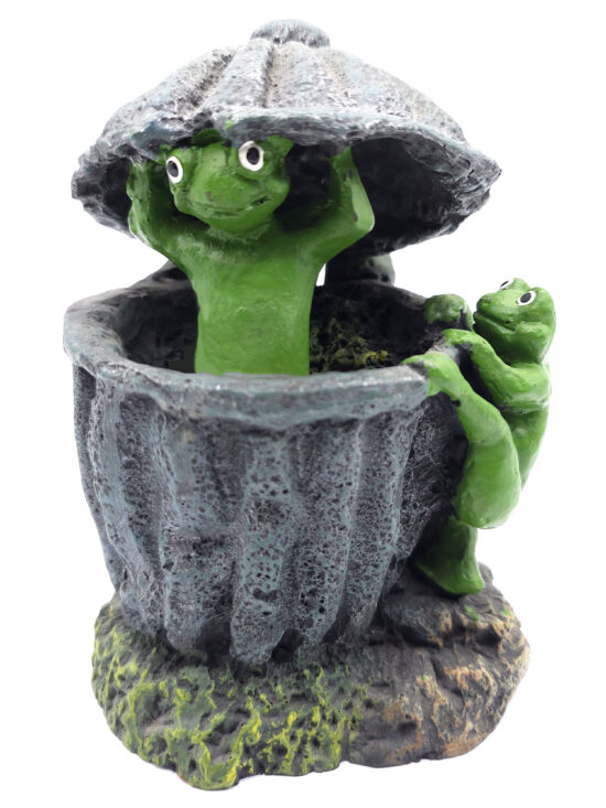 CUBO CON RANAS MOVIL AIREACION 10.0øX13.0CMS