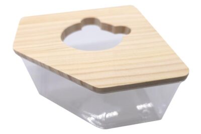 BAÑO ARENA HAMSTER ESQUINA 13.58X13.0X8.0CMS