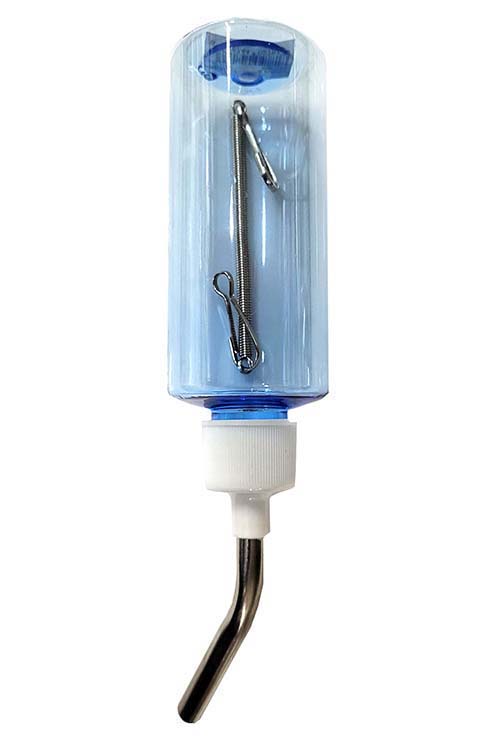 BEBEDERO ROEDOR 125ML FIJACION TENSOR TRANSPARENTE